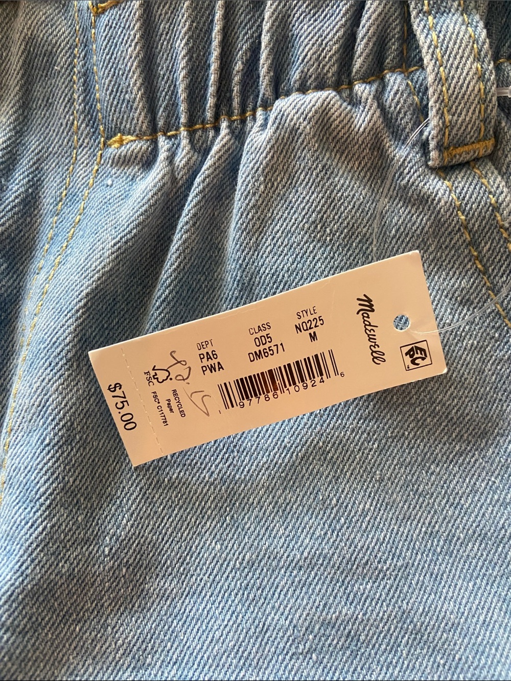 Madewell Denim Shorts - Picture 3 of 4